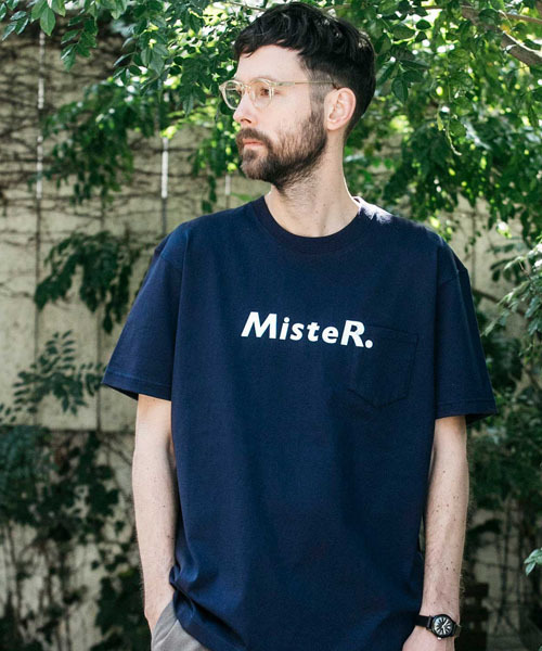 MR.OLIVE(ミスターオリーブ)の「7oz HEAVEY WEIGHT AMERICAN COTTON / MisteR BACK BOX T-SHIRT(Tシャツ/カットソー・メンズ・ブラック/オフホワイト/ネイビー・SMALL/X-LARGE/MEDIUM/LARGE)」の3枚目の写真