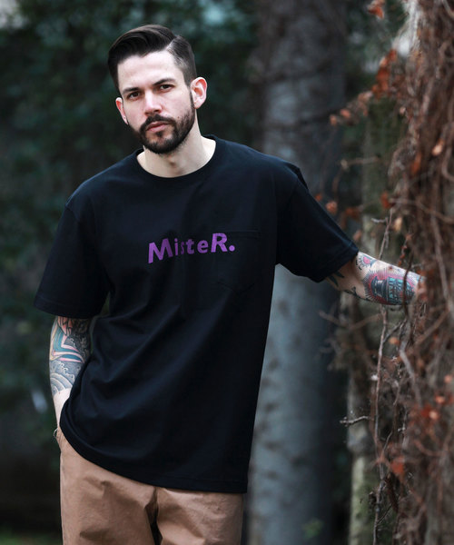 MR.OLIVE(ミスターオリーブ)の「7oz HEAVEY WEIGHT AMERICAN COTTON / MisteR BACK BOX T-SHIRT(Tシャツ/カットソー・メンズ・ブラック/オフホワイト/ネイビー・SMALL/X-LARGE/MEDIUM/LARGE)」の11枚目の写真