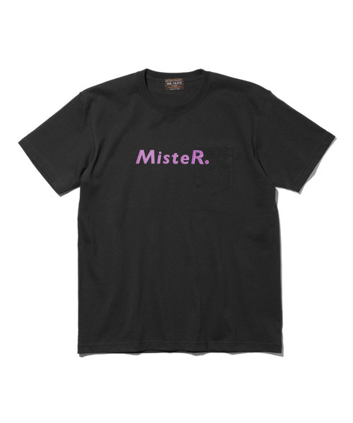 MR.OLIVE(ミスターオリーブ)の「7oz HEAVEY WEIGHT AMERICAN COTTON / MisteR BACK BOX T-SHIRT(Tシャツ/カットソー・メンズ・ブラック/オフホワイト/ネイビー・SMALL/X-LARGE/MEDIUM/LARGE)」の4枚目の写真