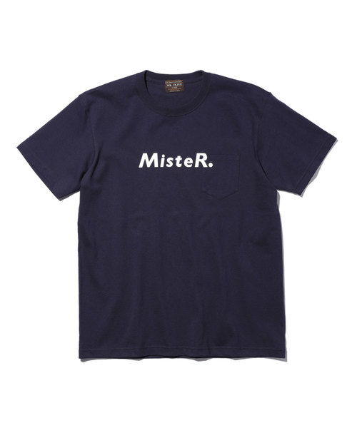 MR.OLIVE(ミスターオリーブ)の「7oz HEAVEY WEIGHT AMERICAN COTTON / MisteR BACK BOX T-SHIRT(Tシャツ/カットソー・メンズ・ブラック/オフホワイト/ネイビー・SMALL/X-LARGE/MEDIUM/LARGE)」の6枚目の写真