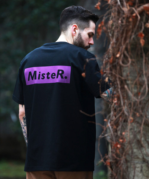 MR.OLIVE(ミスターオリーブ)の「7oz HEAVEY WEIGHT AMERICAN COTTON / MisteR BACK BOX T-SHIRT(Tシャツ/カットソー・メンズ・ブラック/オフホワイト/ネイビー・SMALL/X-LARGE/MEDIUM/LARGE)」の18枚目の写真