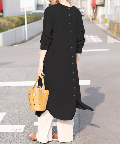 reca（レカ）の「3way ボタンロングワンピース（ワンピース）」 - WEAR