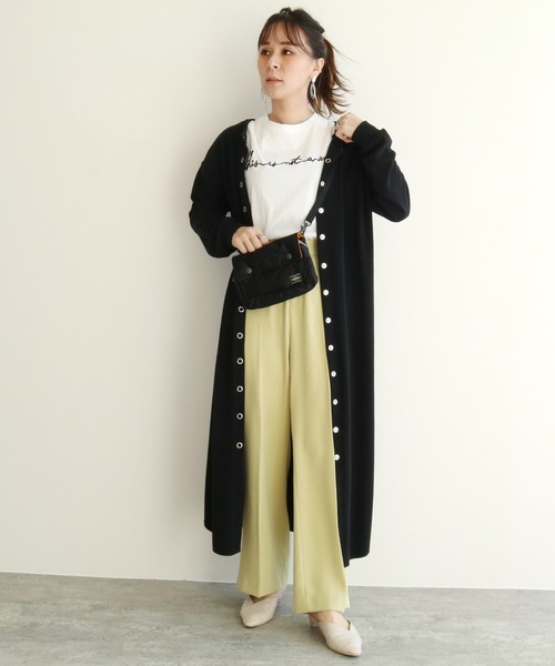 reca(レカ)の「3way ボタンロングワンピース(ワンピース・レディース・オフホワイト/ブラック/グレー/ブラウン・FREE)」の17枚目の写真