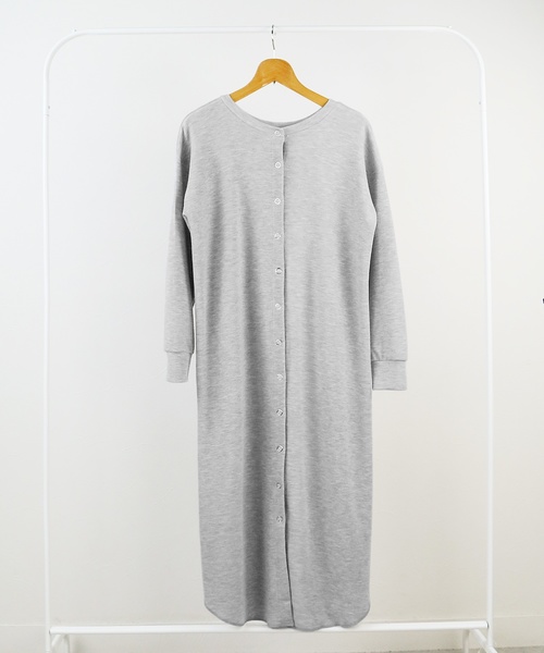 reca(レカ)の「3way ボタンロングワンピース(ワンピース・レディース・オフホワイト/ブラック/グレー/ブラウン・FREE)」の13枚目の写真