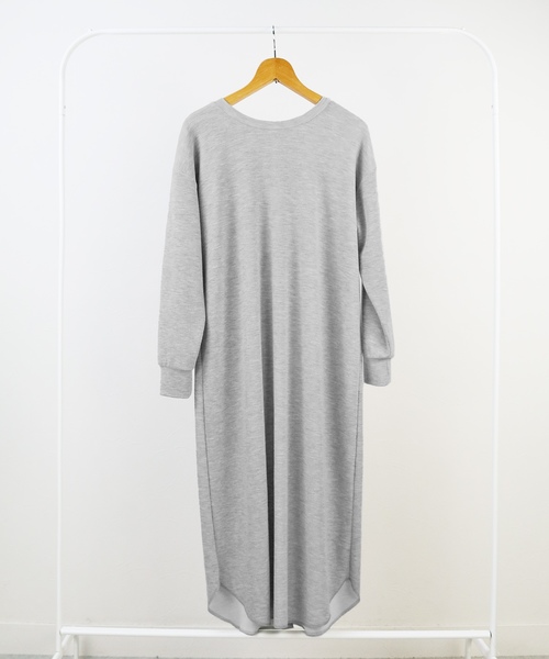reca(レカ)の「3way ボタンロングワンピース(ワンピース・レディース・オフホワイト/ブラック/グレー/ブラウン・FREE)」の12枚目の写真