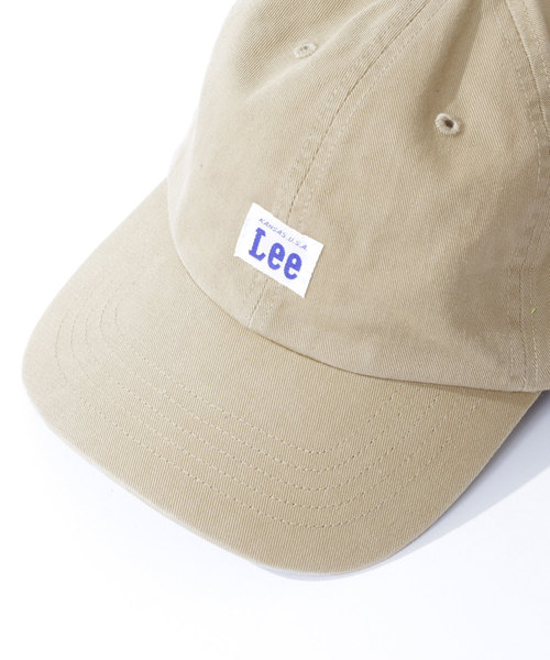 Lee（リー）の「【Lee/リー】 LOW CAP COTTON TWILL ロウ キャップ コットン ツイル ワンポイント 刺繍（キャップ・メンズ・ホワイト/ブラック/ベージュ/ネイビー/グレー/レッド/グリーン/イエロー/ピンク/ワイン/オレンジ/カモフラージュ・FREE）」の14枚目の写真