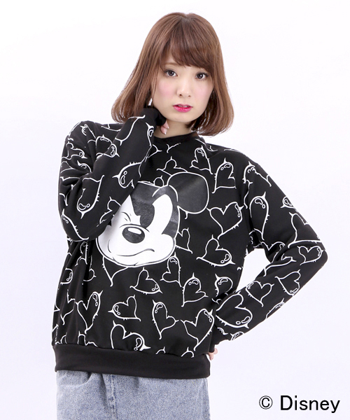 vintage disney ディズニー ミッキーマウス スウェット Disney/MICKEYMOUSE/Vintage/スウェット/sweat/オートミール