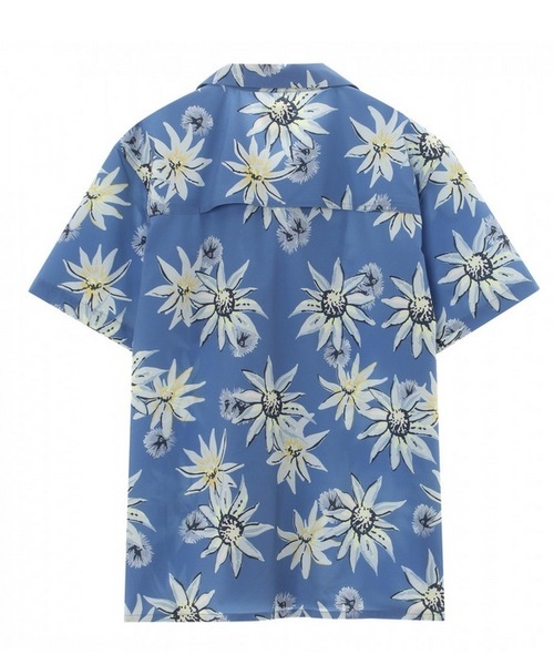 Quiksilver（クイックシルバー）の「RAPID DEVILS TEA SHI/クイックシルバー シャツ 半袖 開襟 オープンカラー ストレッチ（シャツ/ブラウス・メンズ・ブルー/ブラック/ベージュ・LARGE/MEDIUM/SMALL/X-LARGE）」の6枚目の写真