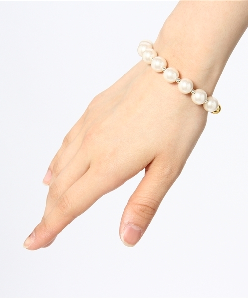 LAUTREAMONT（ロートレアモン）の「3WAY パールネックレス（ネックレス・レディース・ホワイト×ゴールド/オフホワイト・FREE/9号）」の6枚目の写真