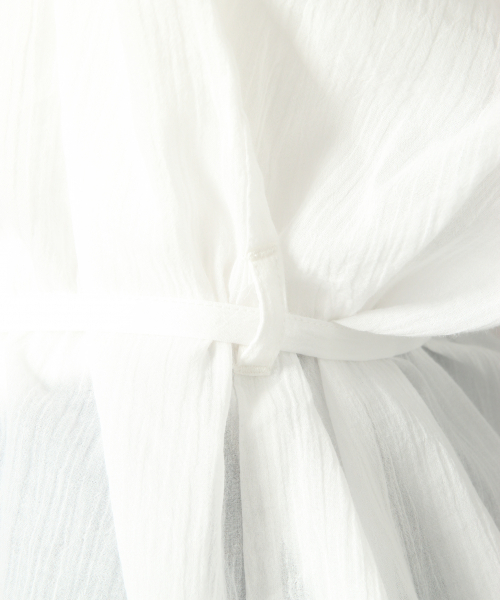 LOWRYS FARM（ローリーズファーム）の「ヨウリュウチュニックブラウス　841007（シャツ/ブラウス・レディース・ブラック/ベージュ/パープル/オフホワイト・FREE）」の13枚目の写真