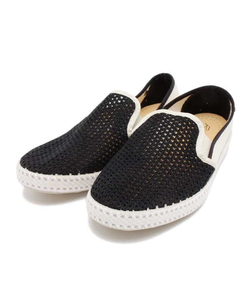 bpr BEAMS Women's（ビーピーアール　ビームス）の「Riviera Shoes / メッシュ スリッポン（スニーカー・レディース・ブラック・36/37/39/38）」の12枚目の写真