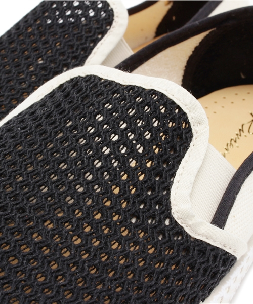 bpr BEAMS Women's（ビーピーアール　ビームス）の「Riviera Shoes / メッシュ スリッポン（スニーカー・レディース・ブラック・36/37/39/38）」の6枚目の写真