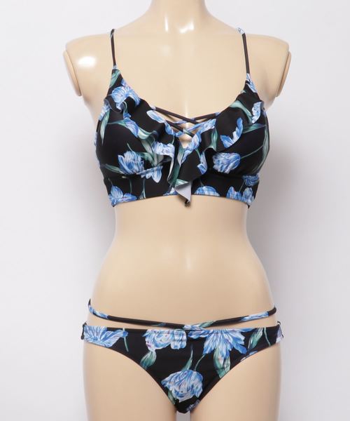 EMODA（エモダ）の「水着 EMODA BUS 335020（水着・レディース・ブラック/ネイビー/オレンジ/ブラック×ブルー・9号）」の3枚目の写真