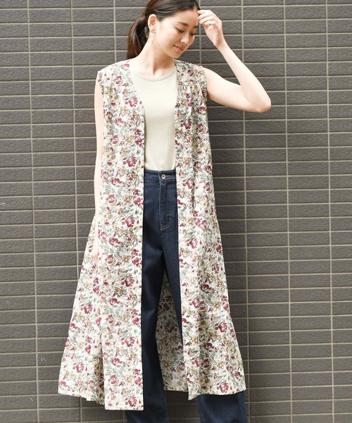 Lepsim レプシィム の マエアキaラインノースリーブワンピース ワンピース Wear