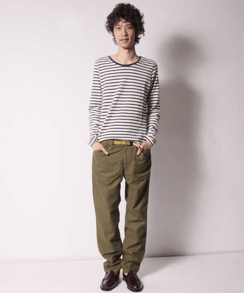 AMERICAN RAG CIE（アメリカンラグシー）の「AMERICAN RAG CIE クライミングパンツ 111-AKJ-M141-PT051∴（その他パンツ・メンズ・オリーブ/ネイビー・3/1/2）」の11枚目の写真