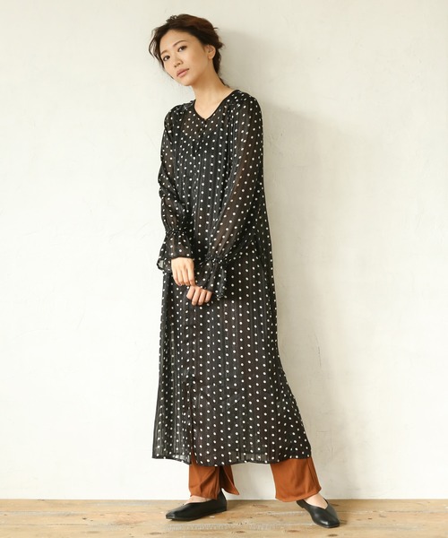 セール Auli ドットxストライプワンピース ワンピース Auli アウリィ のファッション通販 Zozotown