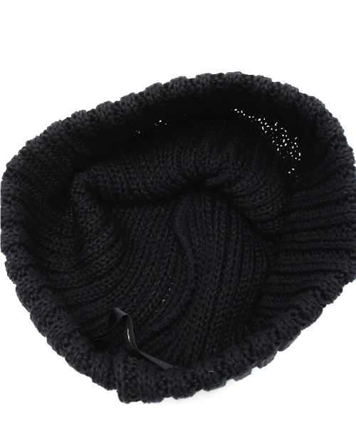 NANO universe(ナノユニバース)の「RACAL(ラカル)/2×2 麻混リブニットCAP(ニットキャップ/ビーニー・メンズ・ベージュ/ネイビー/ワイン/イエロー/グレー/ブラック・FREE)」の10枚目の写真