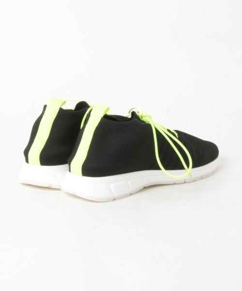 WHIM ROTH(ウィムロス)の「ニットスニーカー(スニーカー・メンズ・ホワイト/ブラック・40/42/44)」の3枚目の写真