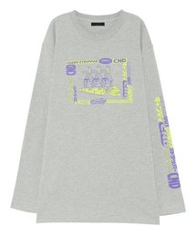 Candy Stripper | CND & BUNNYS L/S Tシャツ(Tシャツ/カットソー)