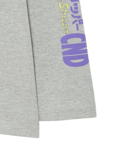 Candy Stripper(キャンディストリッパー)の「CND & BUNNYS L/S Tシャツ(Tシャツ/カットソー・レディース・グレー/オフホワイト/ピンク・2)」の9枚目の写真