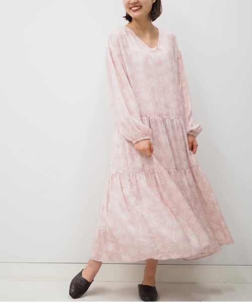 いいスタイル オリジナルティアードワンピース Beams Vermeerist ロングワンピース マキシワンピース Luhacovice Cz