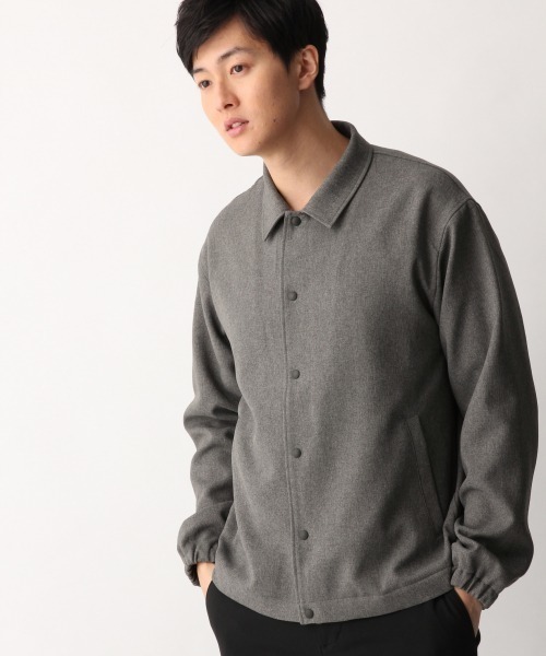 GLOBAL WORK(グローバルワーク)の「ライトウェイトWARMコーチジャケット/856563(その他アウター・メンズ・ブラック/チャコールグレー・MEDIUM/LARGE)」の9枚目の写真