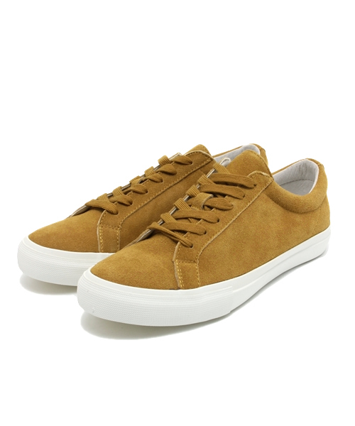 CIAOPANIC（チャオパニック）の「【Ciaopanic】レザースニーカー（スニーカー・レディース・グレー/キャメル/ネイビー/ホワイト・40/37/36/42/41）」の4枚目の写真