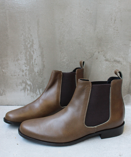 BEAUTY&YOUTH UNITED ARROWS（ビューティーアンドユースユナイテッドアローズ）の「BYBC ∵レザーサイドゴアブーツ◆（ブーツ・レディース・ブラック/オリーブ/ベージュ・38/36/37/35/39）」の5枚目の写真