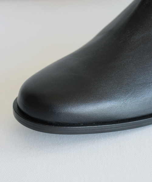 BEAUTY&YOUTH UNITED ARROWS（ビューティーアンドユースユナイテッドアローズ）の「BYBC ∵レザーサイドゴアブーツ◆（ブーツ・レディース・ブラック/オリーブ/ベージュ・38/36/37/35/39）」の10枚目の写真