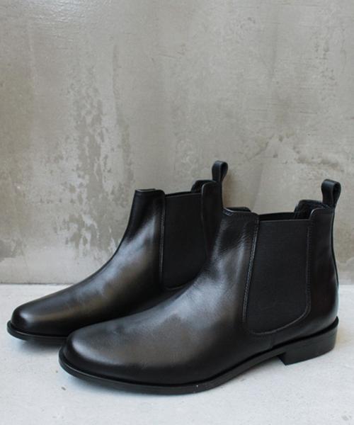 BEAUTY&YOUTH UNITED ARROWS（ビューティーアンドユースユナイテッドアローズ）の「BYBC ∵レザーサイドゴアブーツ◆（ブーツ・レディース・ブラック/オリーブ/ベージュ・38/36/37/35/39）」の19枚目の写真