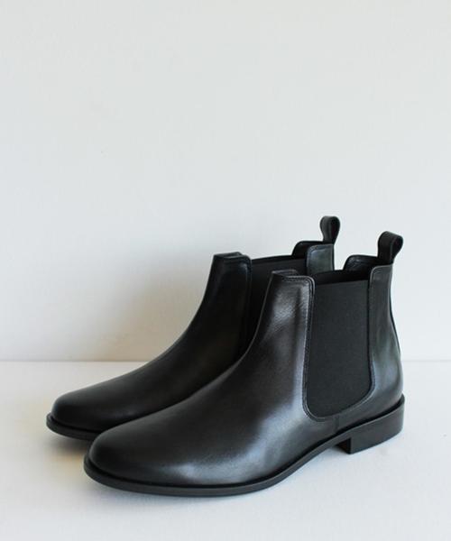 BEAUTY&YOUTH UNITED ARROWS（ビューティーアンドユースユナイテッドアローズ）の「BYBC ∵レザーサイドゴアブーツ◆（ブーツ・レディース・ブラック/オリーブ/ベージュ・38/36/37/35/39）」の17枚目の写真