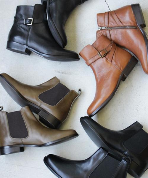 BEAUTY&YOUTH UNITED ARROWS（ビューティーアンドユースユナイテッドアローズ）の「BYBC ∵レザーサイドゴアブーツ◆（ブーツ・レディース・ブラック/オリーブ/ベージュ・38/36/37/35/39）」の20枚目の写真