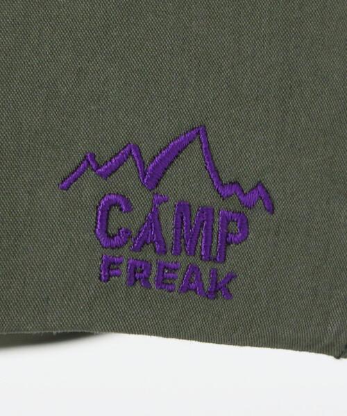 green label relaxing（グリーンレーベルリラクシング）の「SC GLR コットン ナイロン CAMP FREAK キャップ（キャップ・メンズ・ライトブルー/ベージュ/オリーブ/ブラック・FREE）」の13枚目の写真