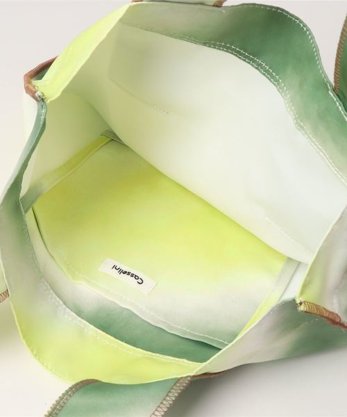 Casselini（キャセリーニ）の「Casselini（キャセリーニ）タイダイプリントエコバッグ（トートバッグ・レディース・ピンク/その他/イエロー/パープル・FREE）」の17枚目の写真