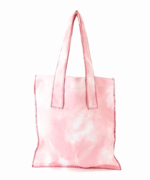 Casselini（キャセリーニ）の「Casselini（キャセリーニ）タイダイプリントエコバッグ（トートバッグ・レディース・ピンク/その他/イエロー/パープル・FREE）」の14枚目の写真