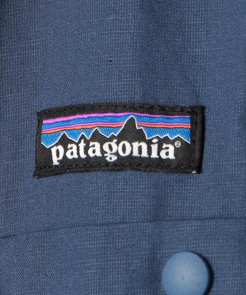patagonia（パタゴニア）の「[ パタゴニア ] ★ patagpnia 25 ライトウェイト オールウェア ヘンプ コーチズ ジャケット（ブルゾン・メンズ・ネイビー/ベージュ・MEDIUM/LARGE/X-SMALL/SMALL）」の8枚目の写真