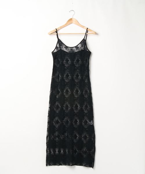 CLANE（クラネ）の「CLASSIC LACE CAMISOLE OP（ワンピース）」 - WEAR