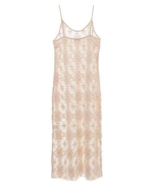 CLANE（クラネ）の「CLASSIC LACE CAMISOLE OP（ワンピース）」 - WEAR