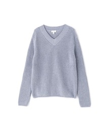 SUNSPEL / WOMEN’S HALF CARDIGAN COTTON V NECK JU