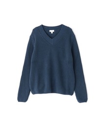 SUNSPEL / WOMEN’S HALF CARDIGAN COTTON V NECK JU
