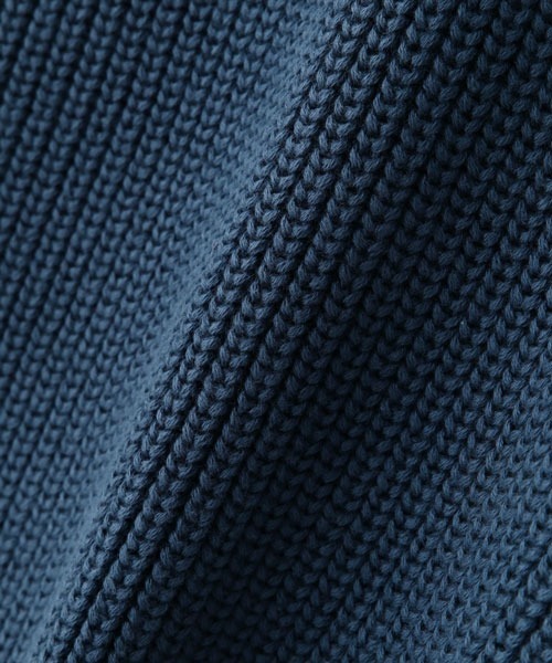SUNSPEL（サンスペル）の「SUNSPEL / WOMEN’S HALF CARDIGAN COTTON V NECK JU（ニット/セーター・レディース・ダークグリーン/ブルー・2）」の5枚目の写真