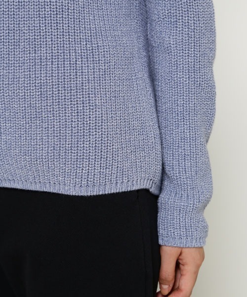 SUNSPEL（サンスペル）の「SUNSPEL / WOMEN’S HALF CARDIGAN COTTON V NECK JU（ニット/セーター・レディース・ダークグリーン/ブルー・2）」の12枚目の写真