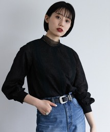 PAGEBOY | ペイズリーレースロングスリーブブラウス(シャツ/ブラウス)