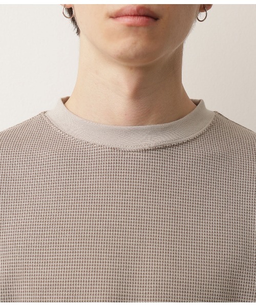 JUNRED(ジュンレッド)の「ガンクラブチェックプルオーバー(Tシャツ/カットソー・メンズ・チャコールグレー/ベージュ・S/M/L)」の16枚目の写真