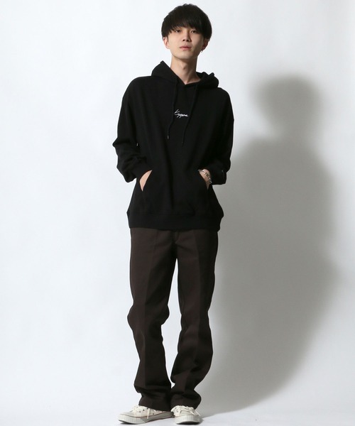 Kappa（カッパ）の「【Kappa】 オーバーサイズ 刺繍/ テープ スウェットパーカー/フーディー（パーカー・メンズ・ベージュ/ブラック/ホワイト/ベージュ系その他/ホワイト系その他/ブラック系その他・M/L/XL）」の18枚目の写真