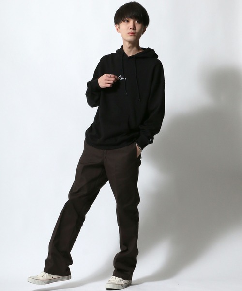 Kappa（カッパ）の「【Kappa】 オーバーサイズ 刺繍/ テープ スウェットパーカー/フーディー（パーカー・メンズ・ベージュ/ブラック/ホワイト/ベージュ系その他/ホワイト系その他/ブラック系その他・M/L/XL）」の17枚目の写真