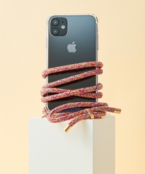 Arno ストラップ付きiphoneケース Rainbow Red Iphone7 8 Se2対応 スマホケース カバー Aland エーランド のファッション通販 Zozotown