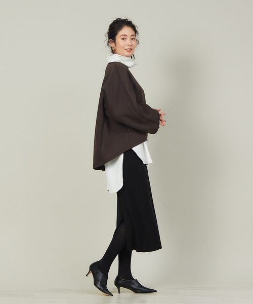 Au BANNISTER(オゥバニスター)の「【WEB限定】ポインテッドブーティ(ブーツ・レディース・ブラック/ブラウン/ホワイト・35/36/37/38/39)」の4枚目の写真