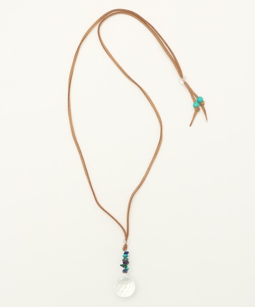 チャイハネ（チャイハネ）の「【チャイハネ】サンキャッチャーストーンネックレス（ネックレス・レディース・ブルー/カラフル/パープル/イエロー・FREE）」の9枚目の写真