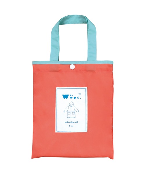Wpc.（ダブリュピーシー）の「Wpc. KIDS　レインコート②（レインコート/ポンチョ・キッズ・ピンク/カーキ/ネイビー/ラベンダー/ライトベージュ・LARGE/MEDIUM）」の9枚目の写真